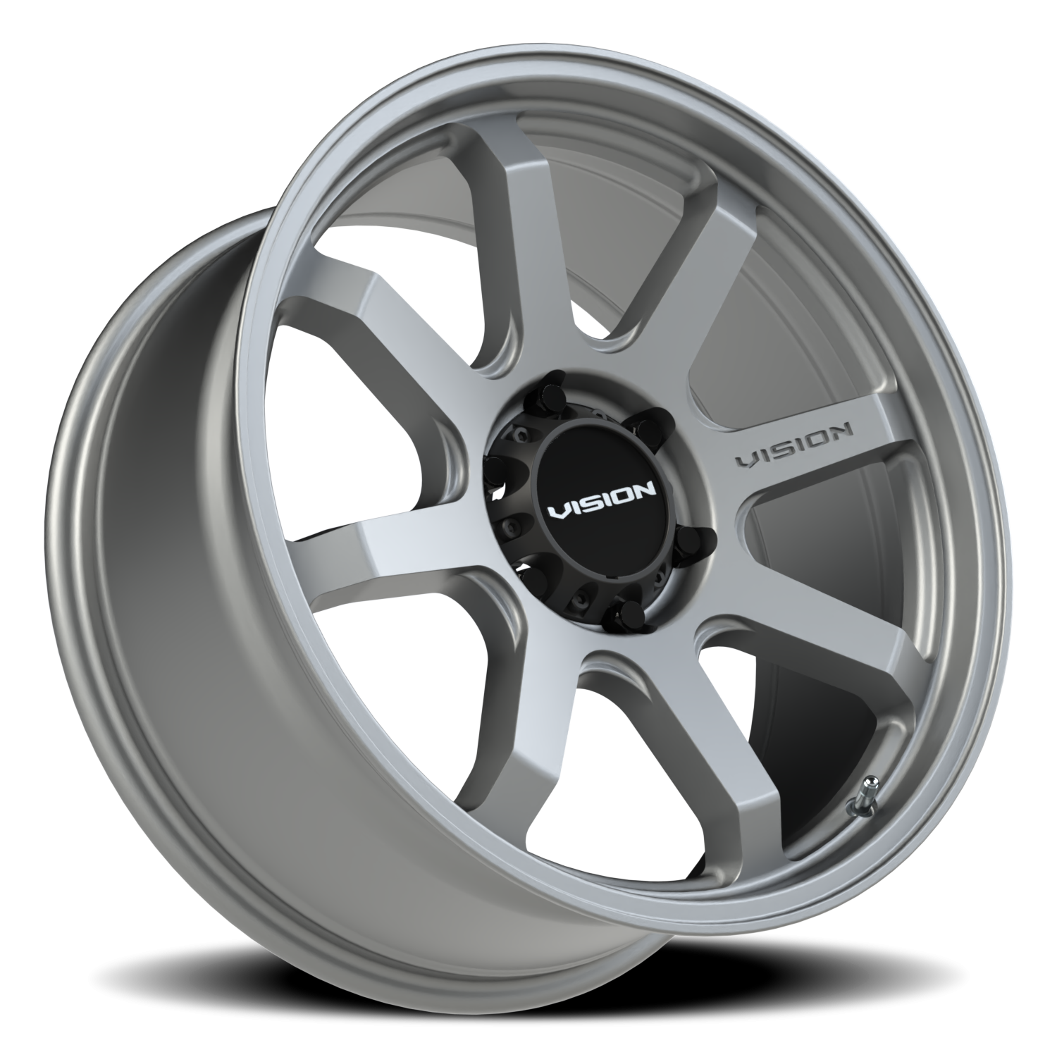 Vision Flow 20X9 Satin Grey Wheel