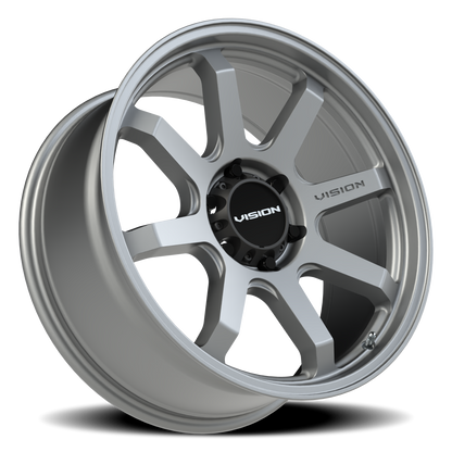 Vision Flow 20X9 Satin Grey Wheel