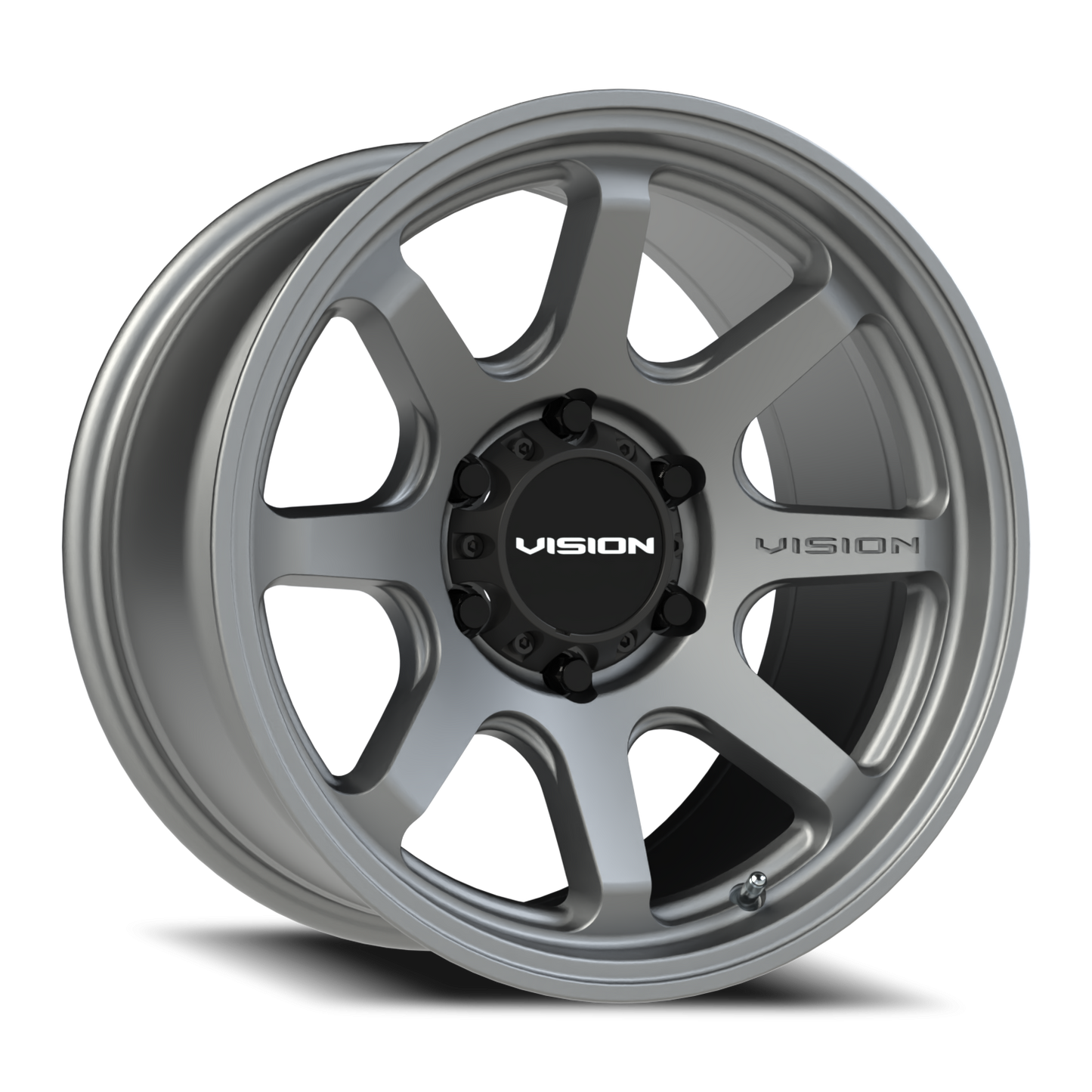 Vision Flow 17X9 Satin Grey Wheel