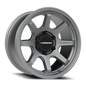 Vision Flow 17X9 Satin Grey Wheel