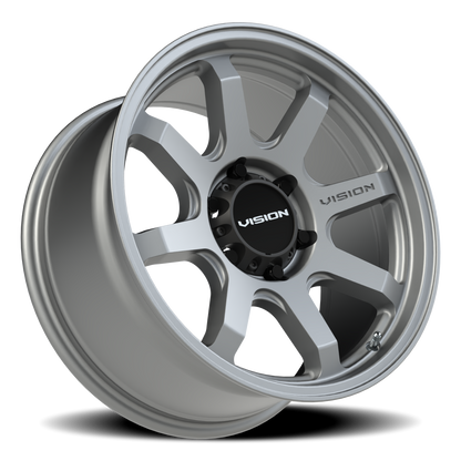 Vision Flow 18X9 Satin Grey Wheel