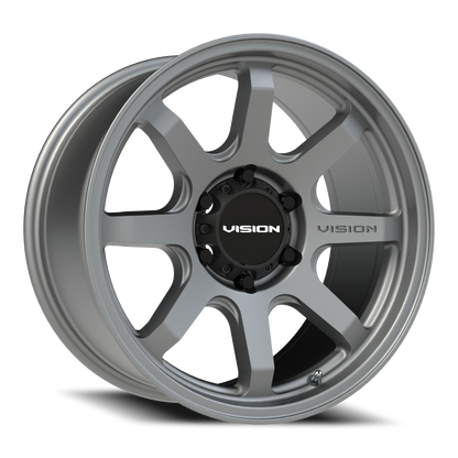 Vision Flow 18X9 Satin Grey Wheel