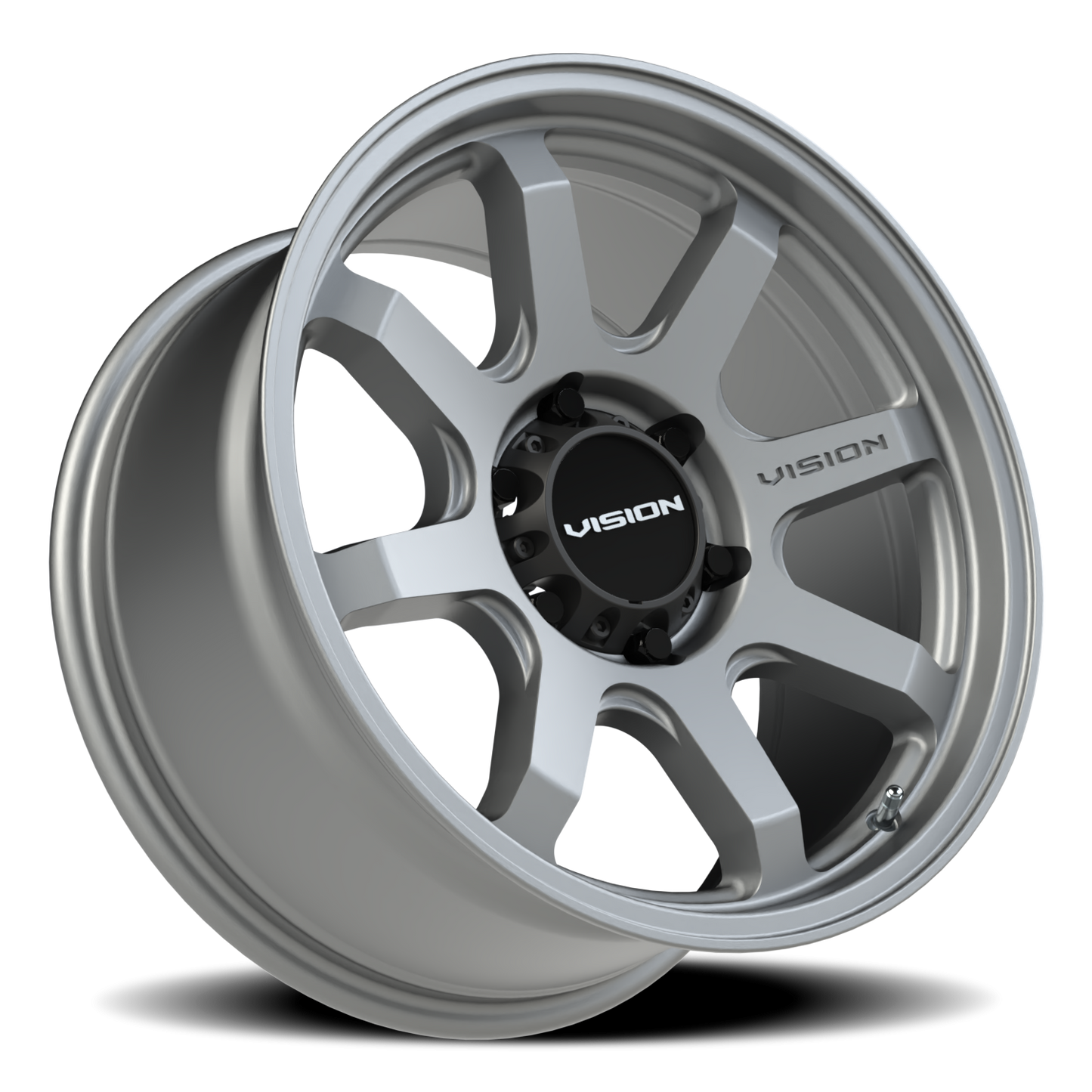 Vision Flow 18X9 Satin Grey Wheel