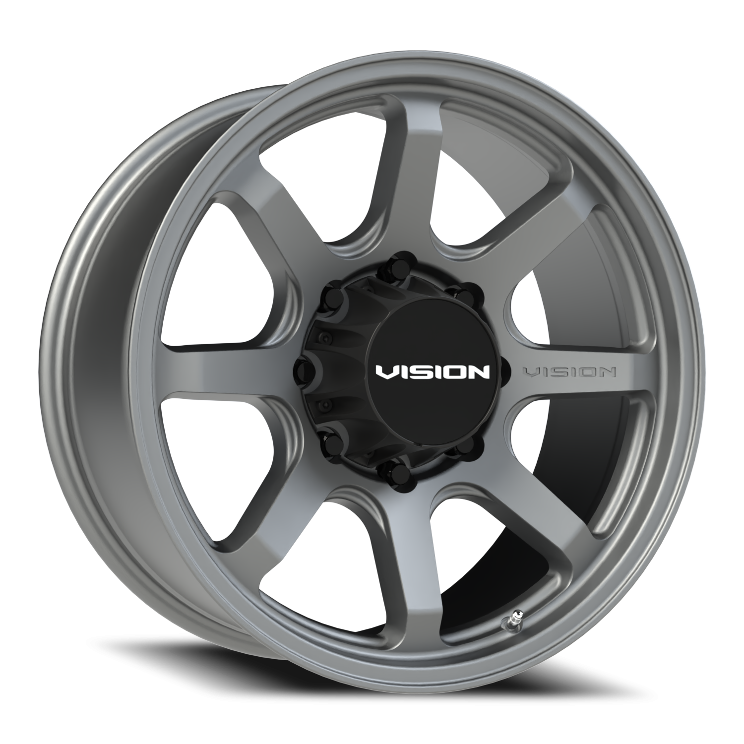 Vision Flow 20X9 Satin Grey Wheel
