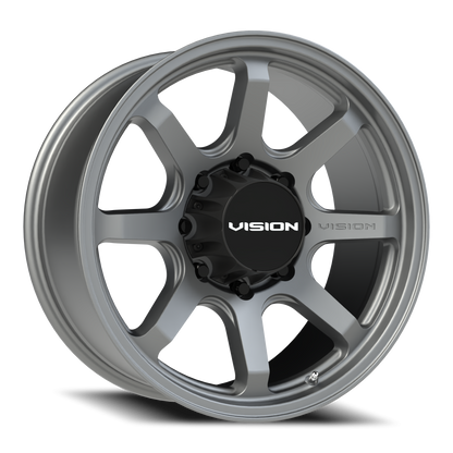 Vision Flow 20X9 Satin Grey Wheel