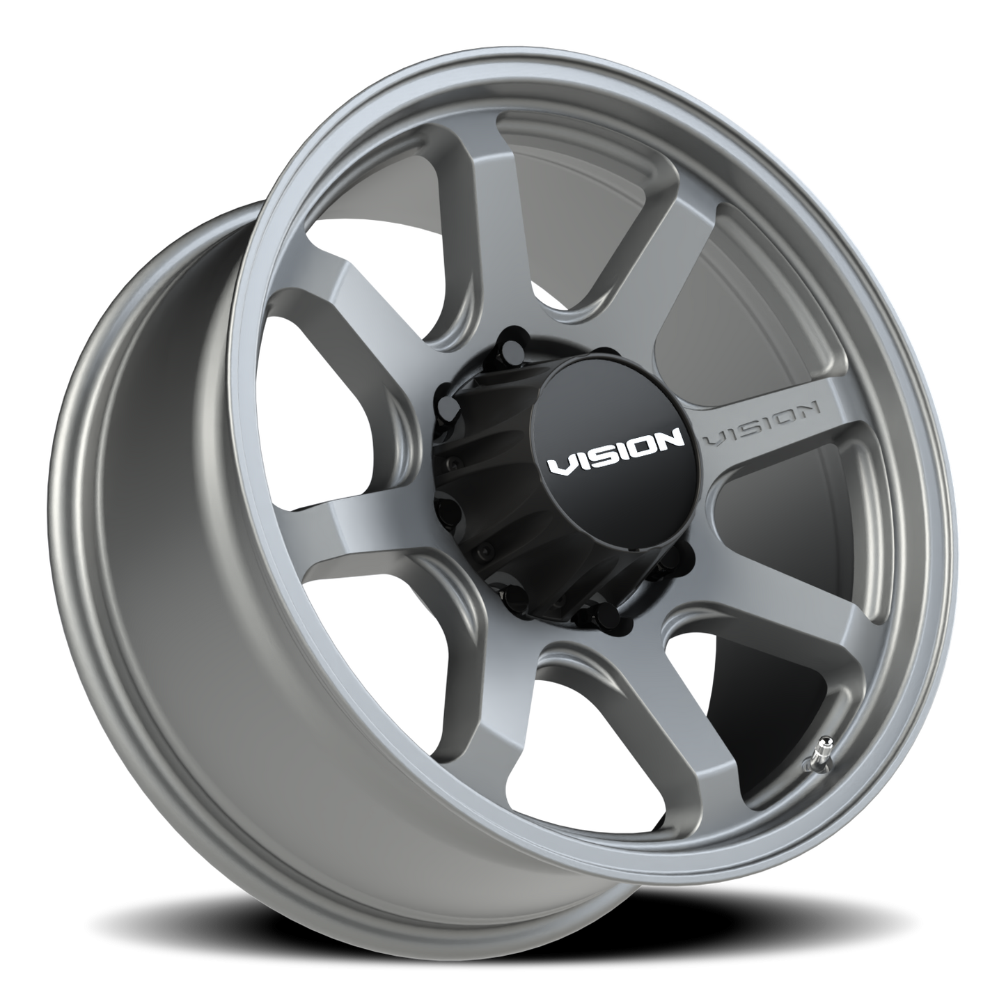 Vision Flow 20X9 Satin Grey Wheel