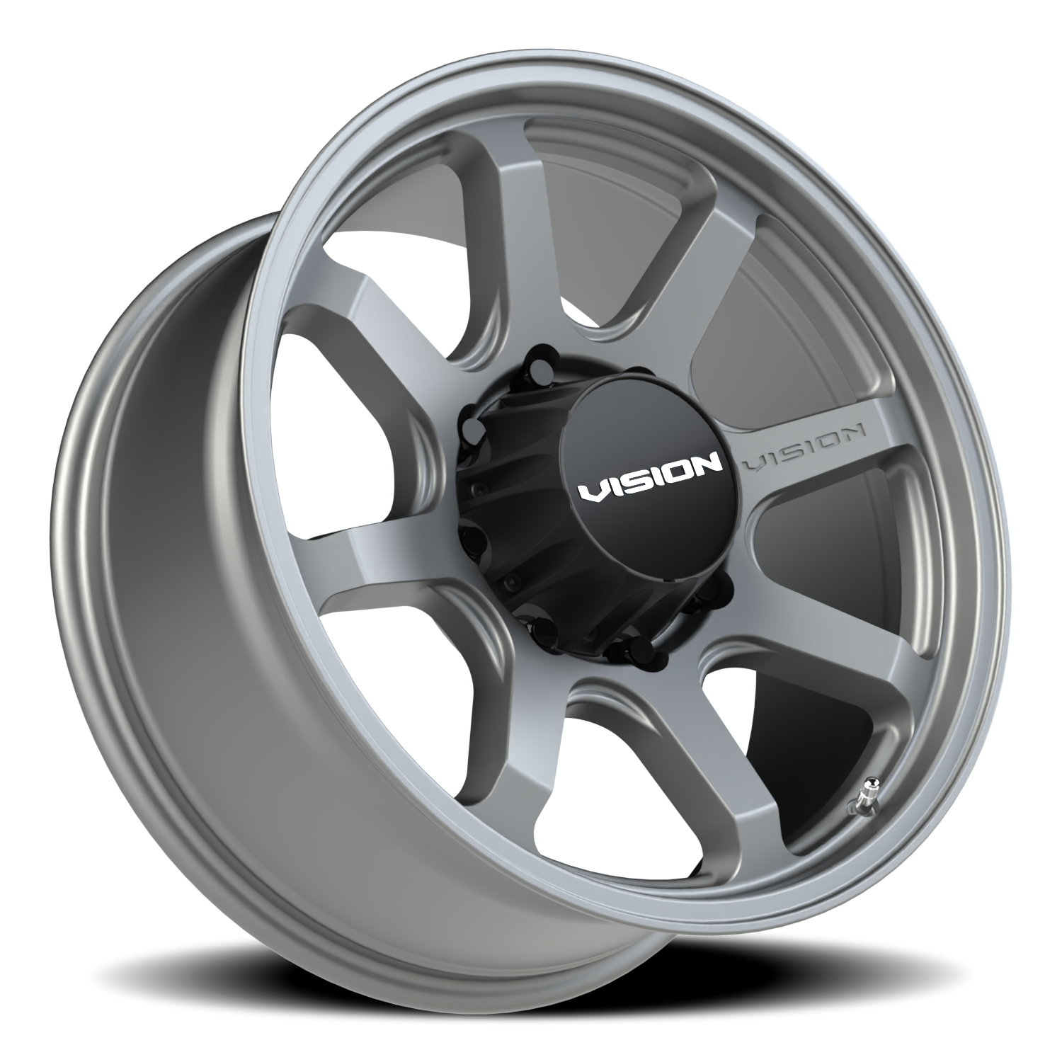 Vision Flow 20X9 Satin Grey Wheel