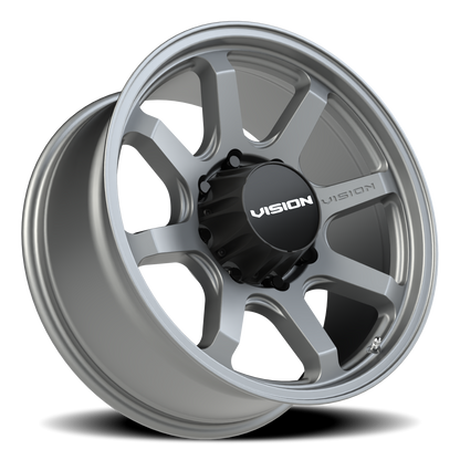 Vision Flow 20X9 Satin Grey Wheel