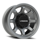 Vision Flow 16X8 Satin Grey Wheel