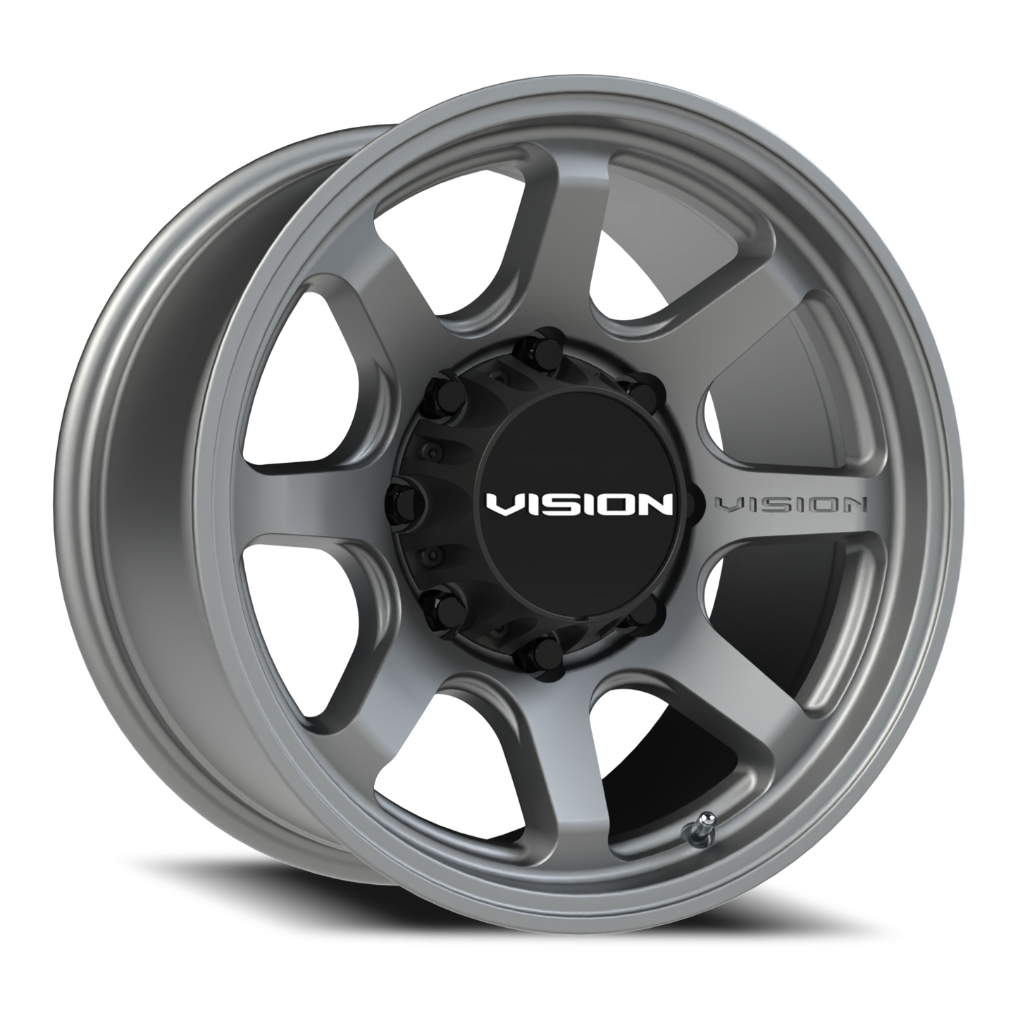 Vision Flow 17X8.5 Satin Grey Wheel