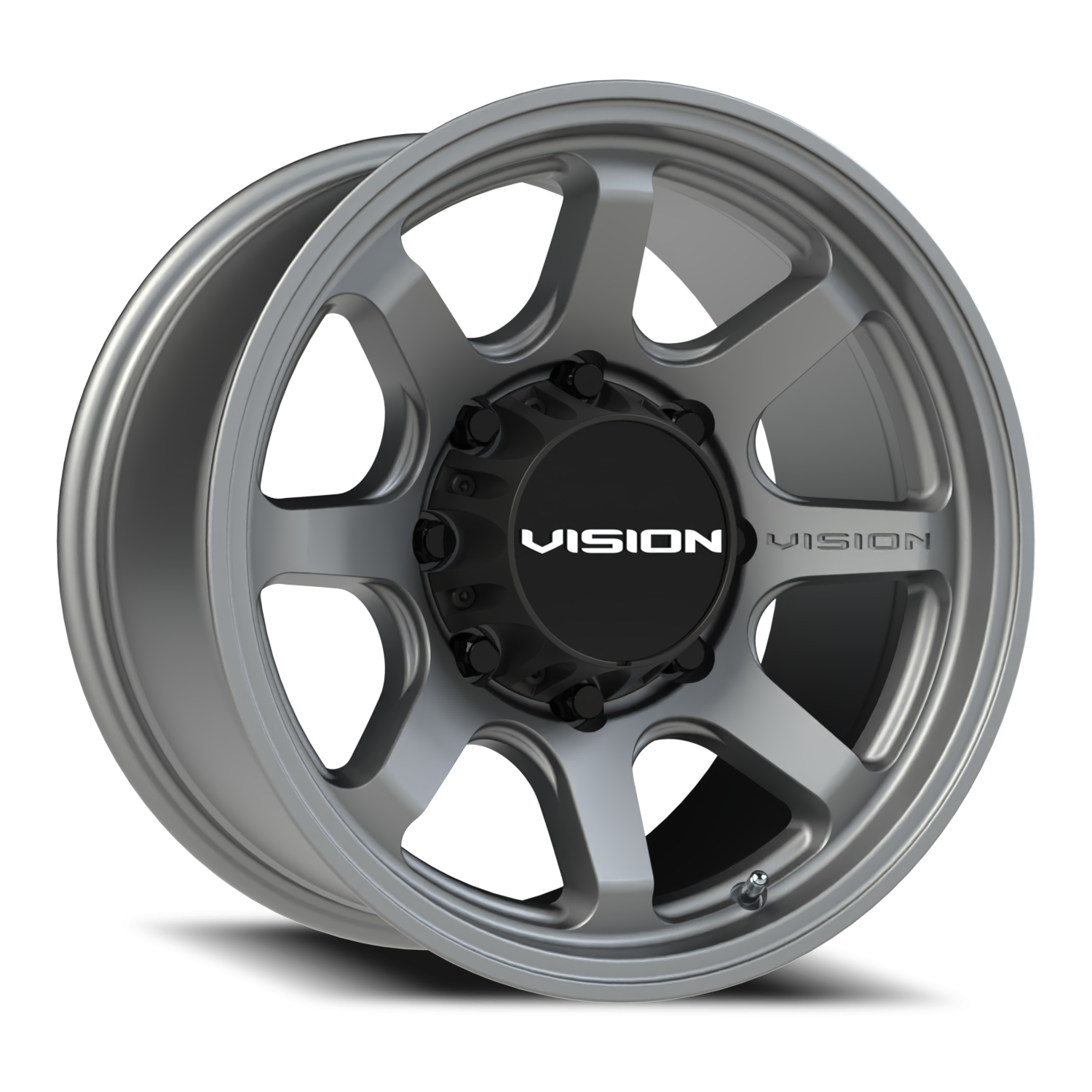 Vision Flow 17X9 Satin Grey Wheel