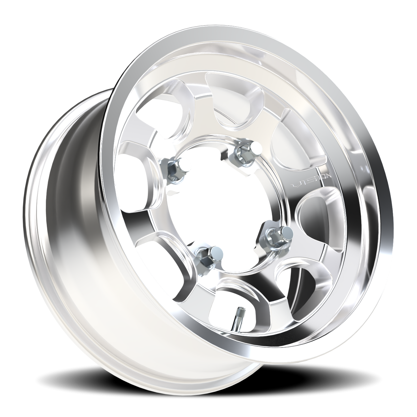 Vision Flow 15X6 Machined Wheel