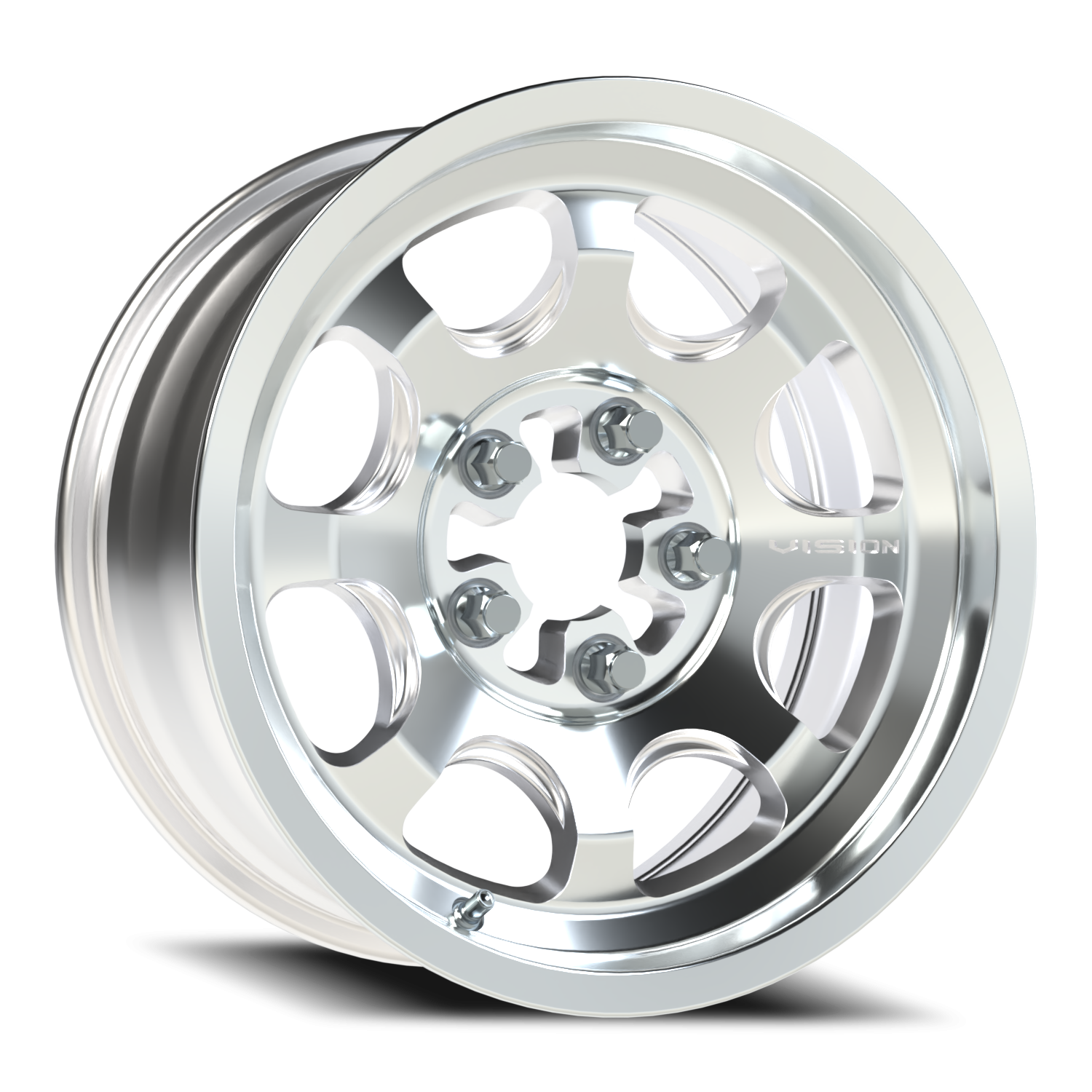 Vision Flow 15X6 Machined Wheel