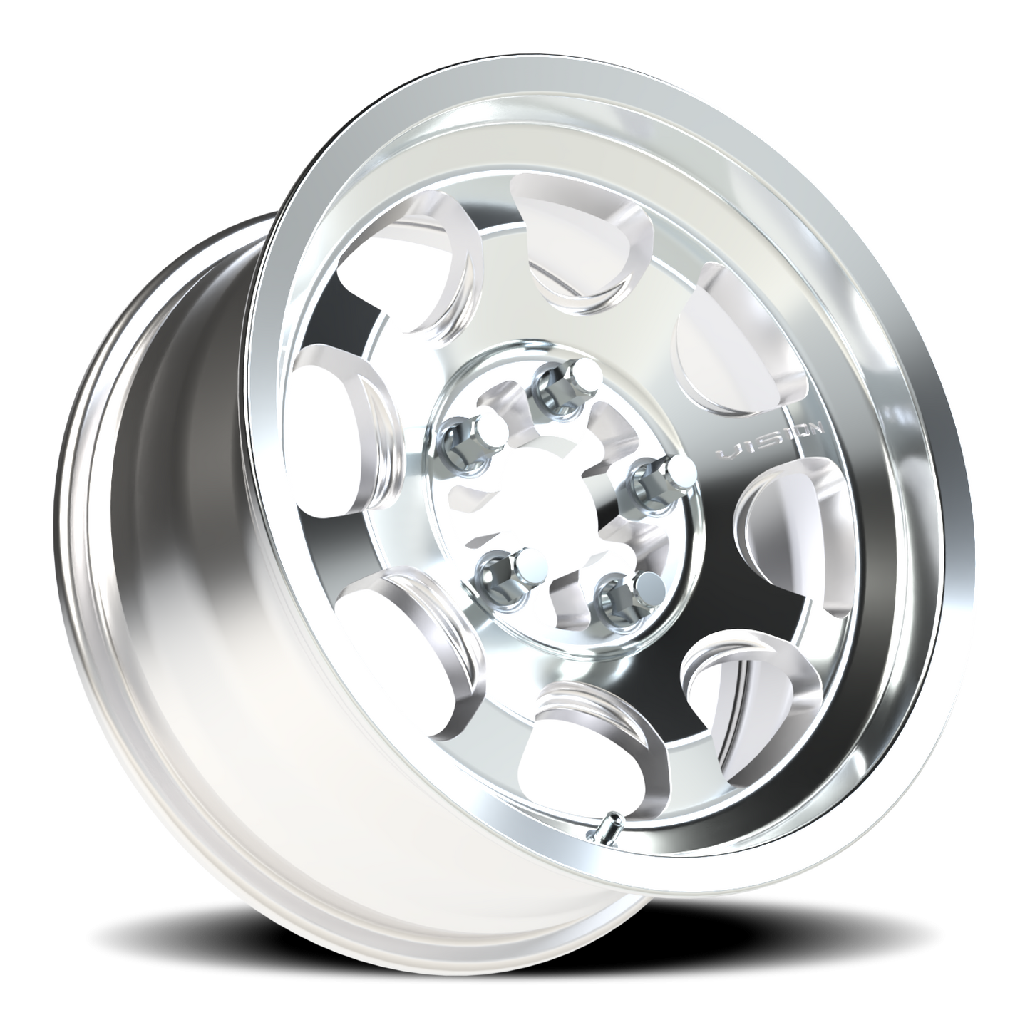 Vision Flow 15X6 Machined Wheel