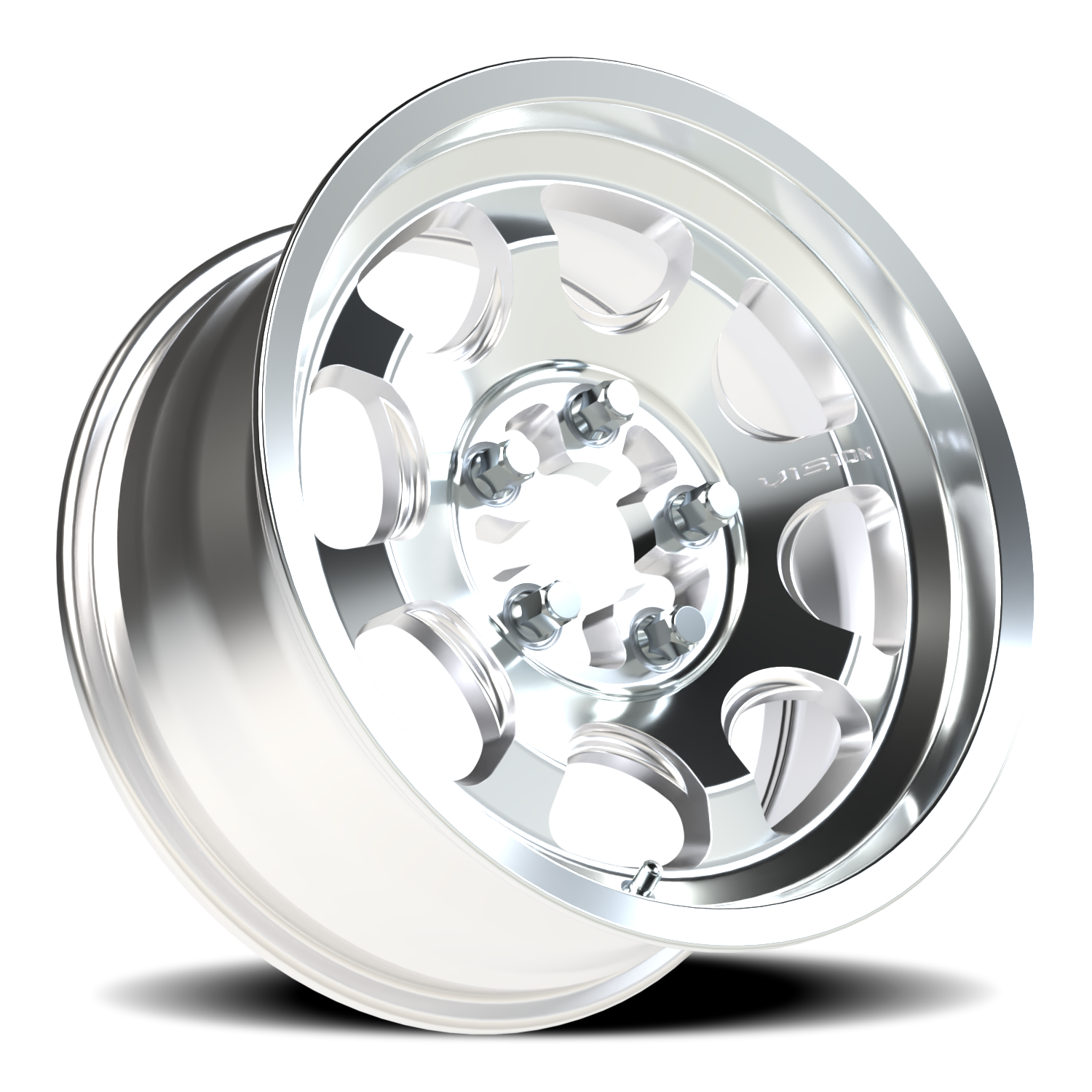 Vision Flow 15X6 Machined Wheel