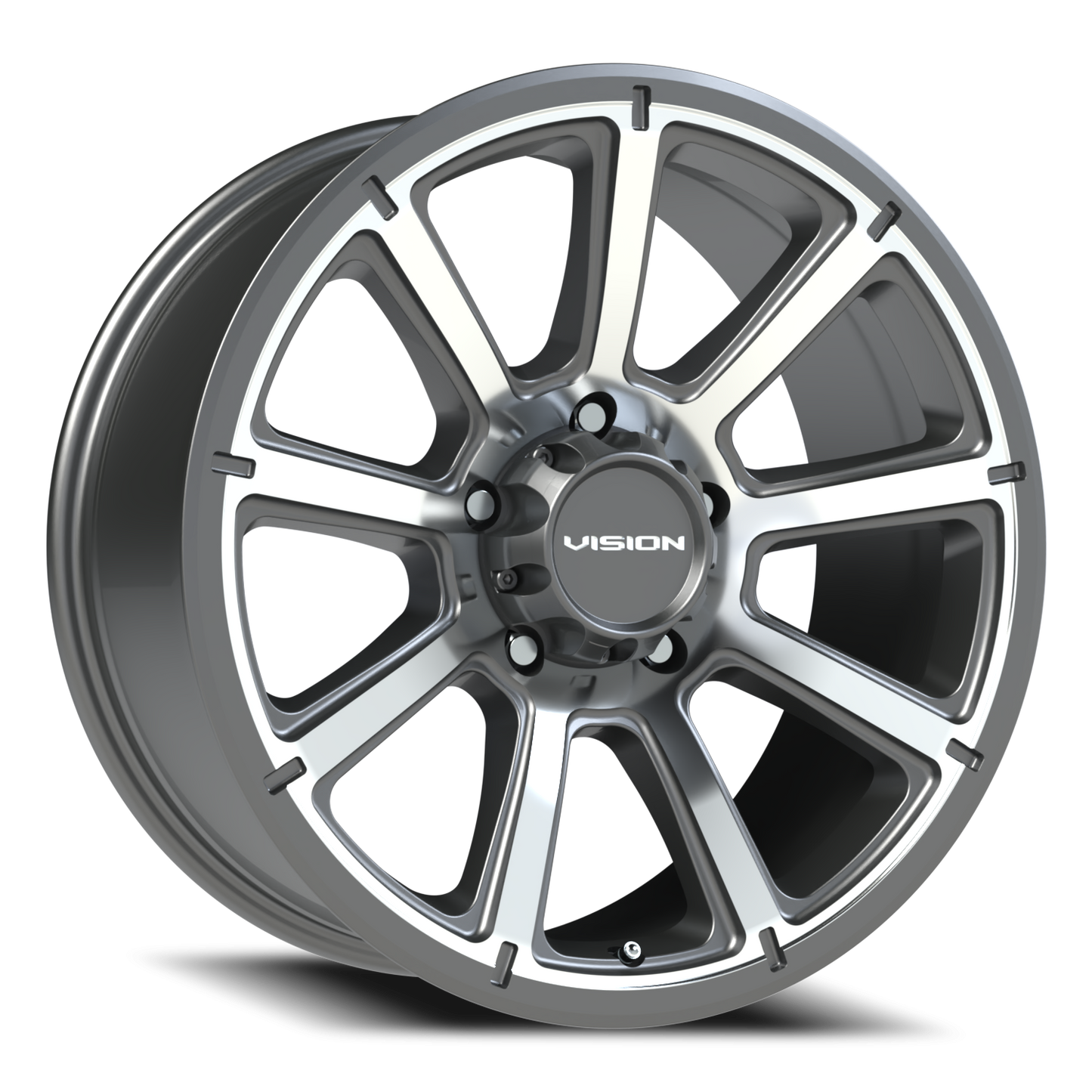 Vision Turbine 20X9 Gunmetal Machined Face Wheel