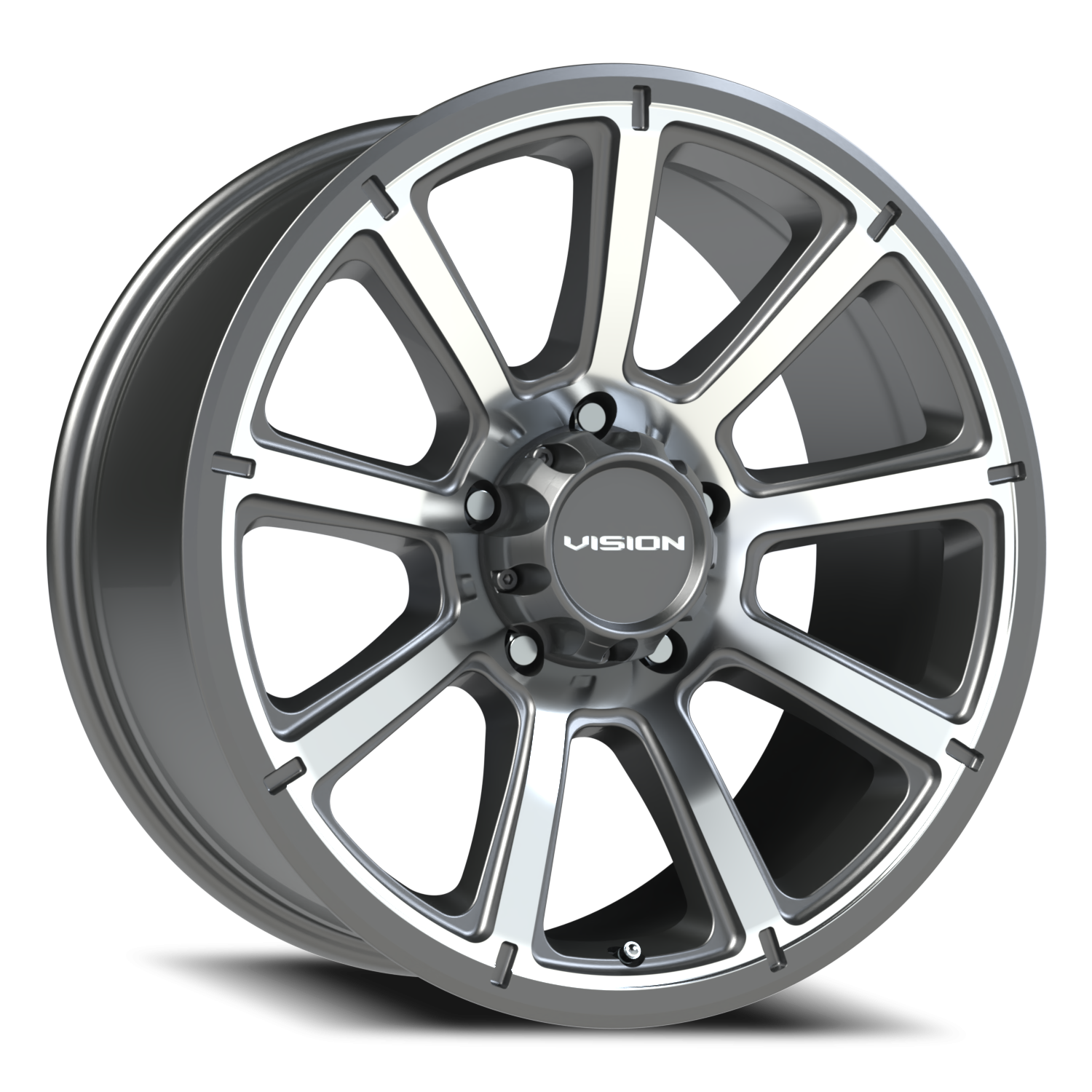 Vision Turbine 20X9 Gunmetal Machined Face Wheel