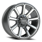 Vision Turbine 20X9 Gunmetal Machined Face Wheel