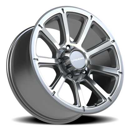 Vision Turbine 20X9 Gunmetal Machined Face Wheel
