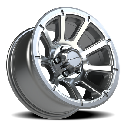 Vision Turbine 16X8 Gunmetal Machined Face Wheel