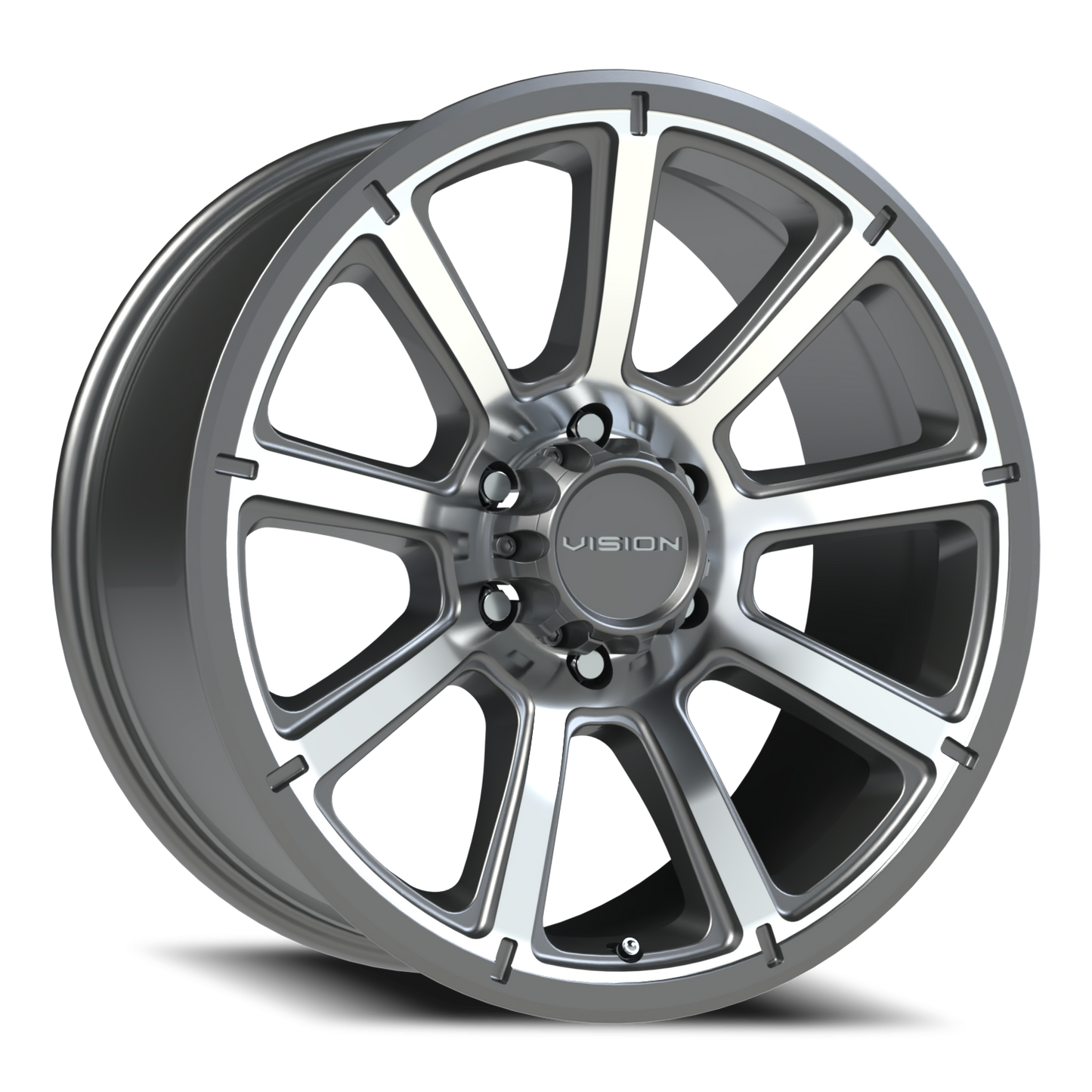Vision Turbine 20X9 Gunmetal Machined Face Wheel