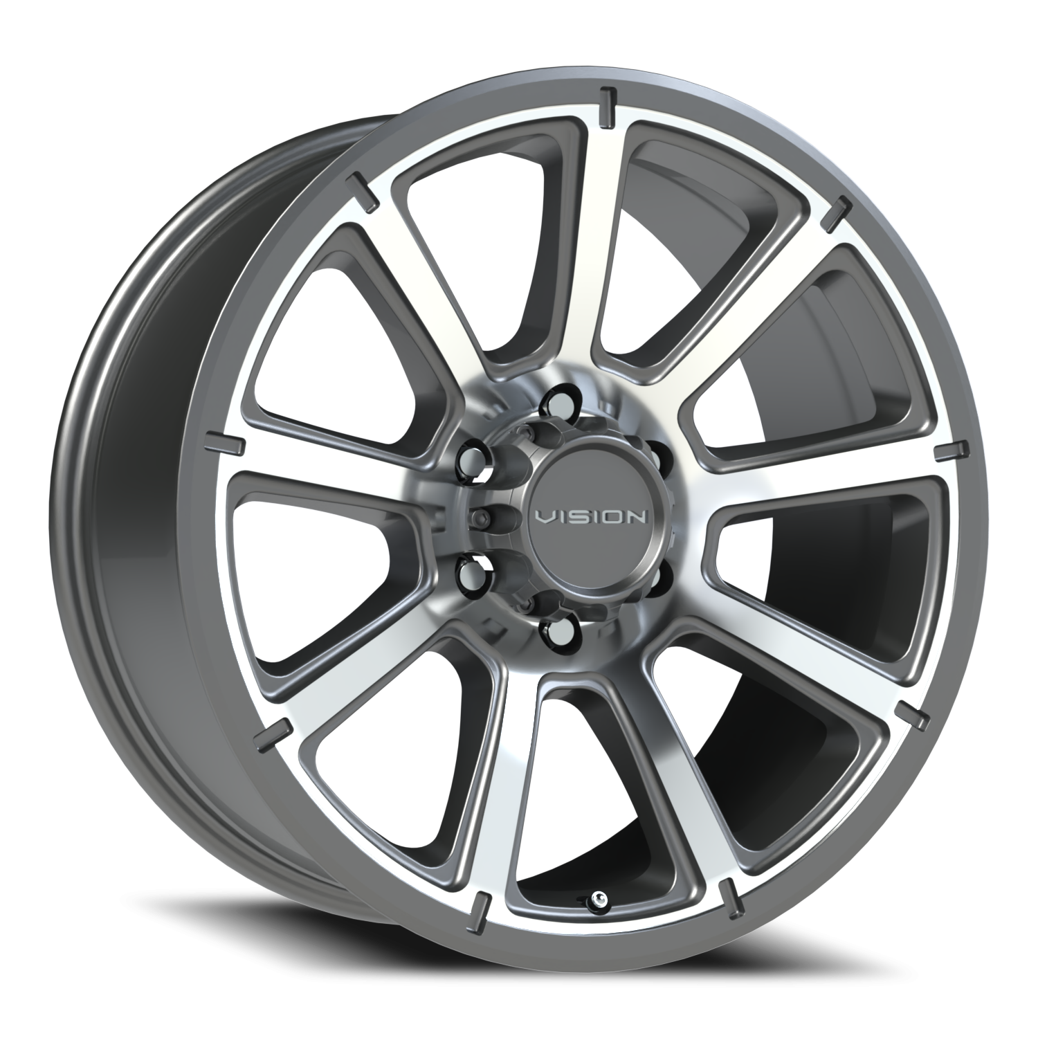 Vision Turbine 20X9 Gunmetal Machined Face Wheel