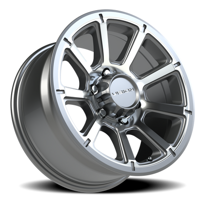 Vision Turbine 17X8.5 Gunmetal Machined Face Wheel