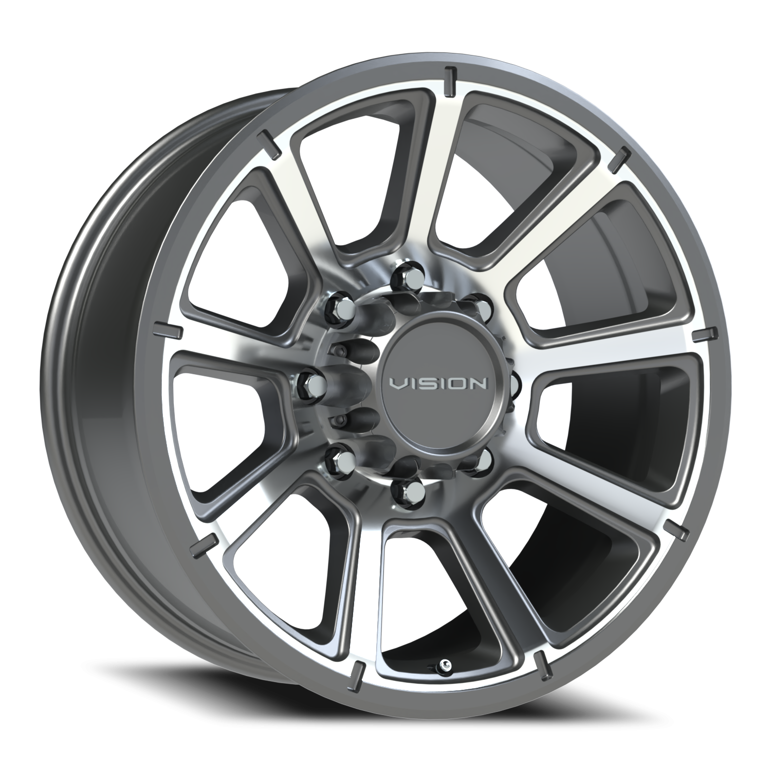 Vision Turbine 20X9 Gunmetal Machined Face Wheel