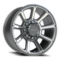 Vision Turbine 20X9 Gunmetal Machined Face Wheel