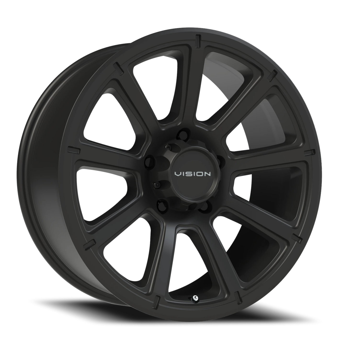 Vision Turbine 20X9 Matte Black Wheel