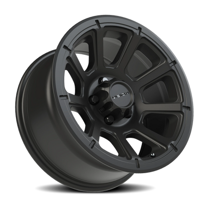 Vision Turbine 16X8 Matte Black Wheel