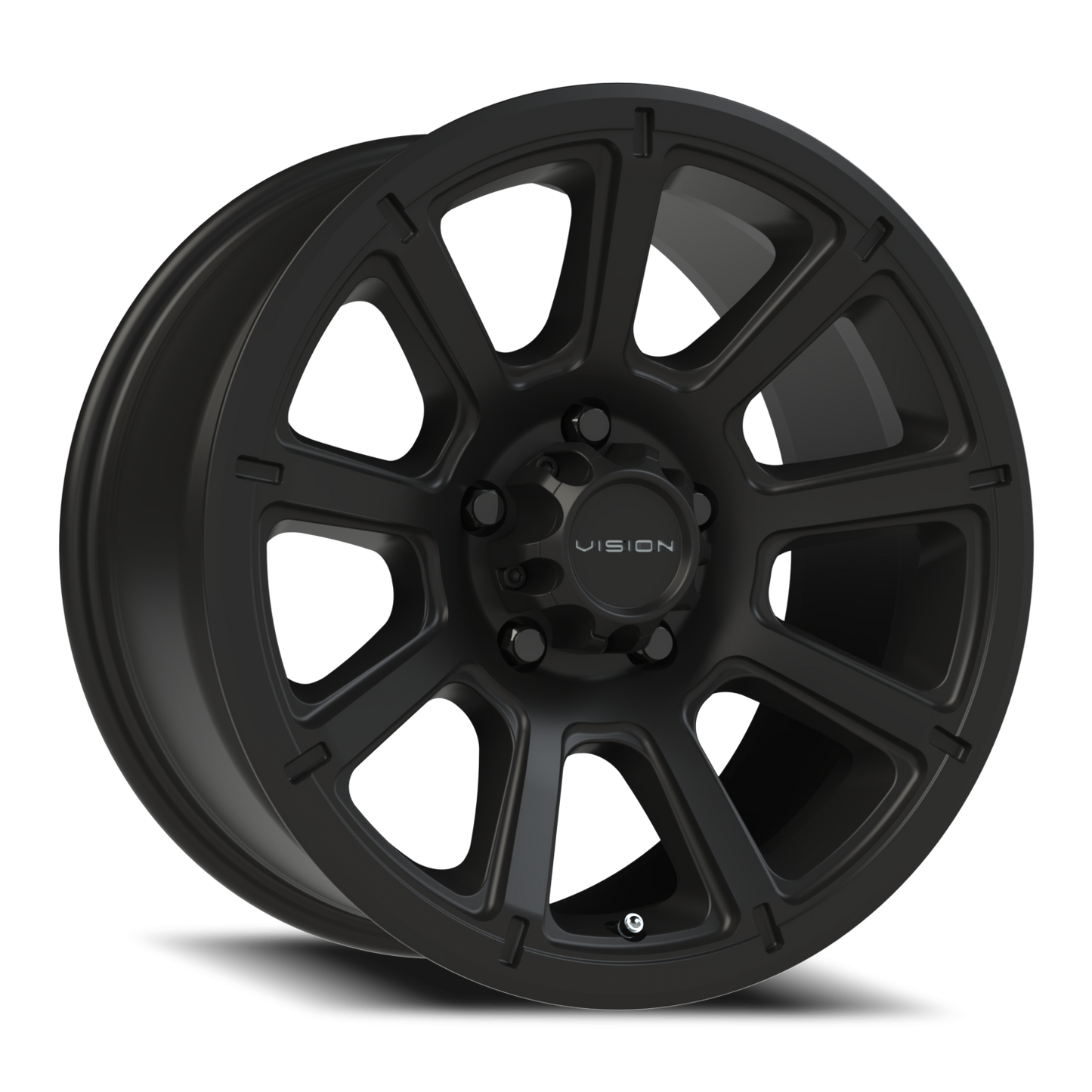 Vision Turbine 17X8.5 Matte Black Wheel