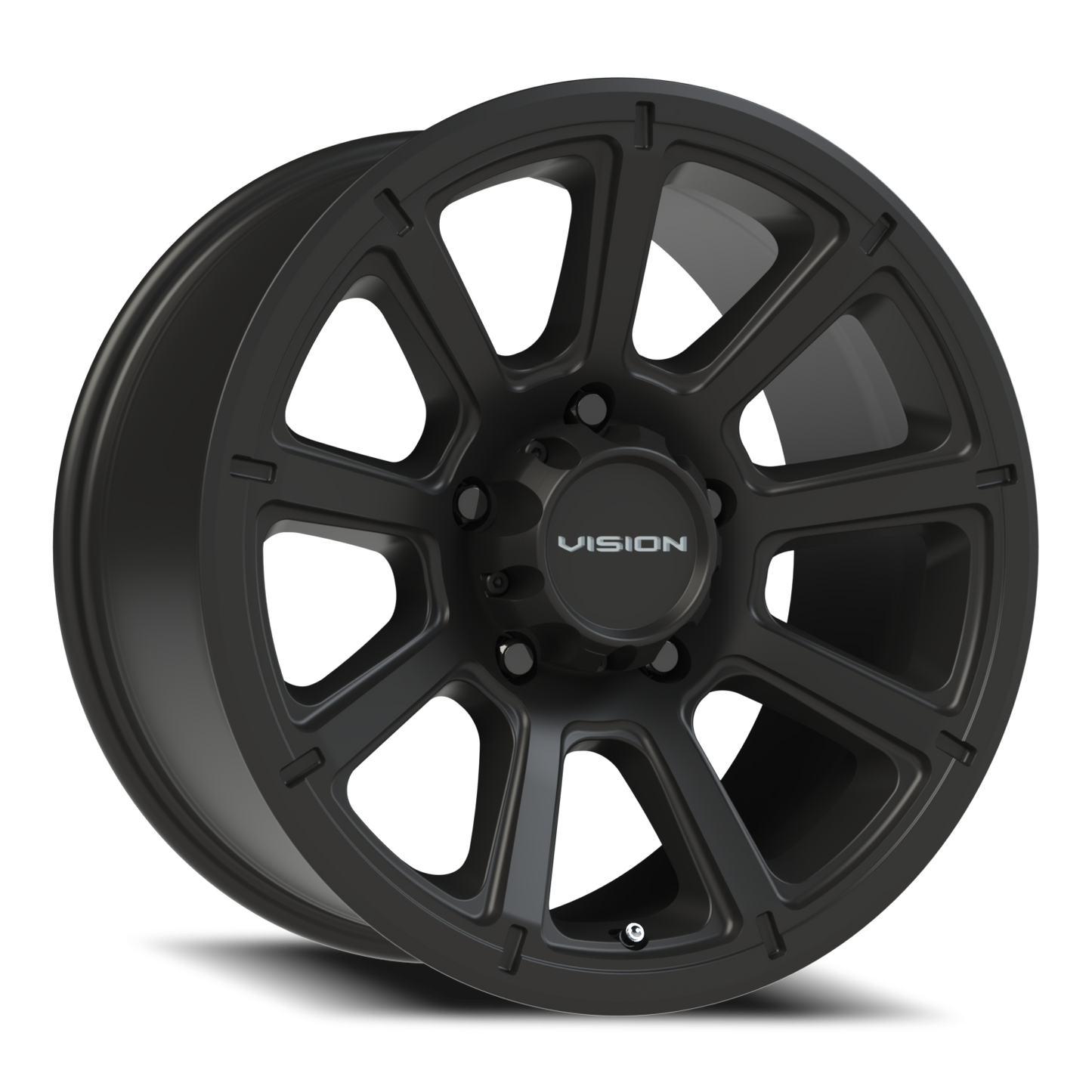 Vision Turbine 18X9 Matte Black Wheel