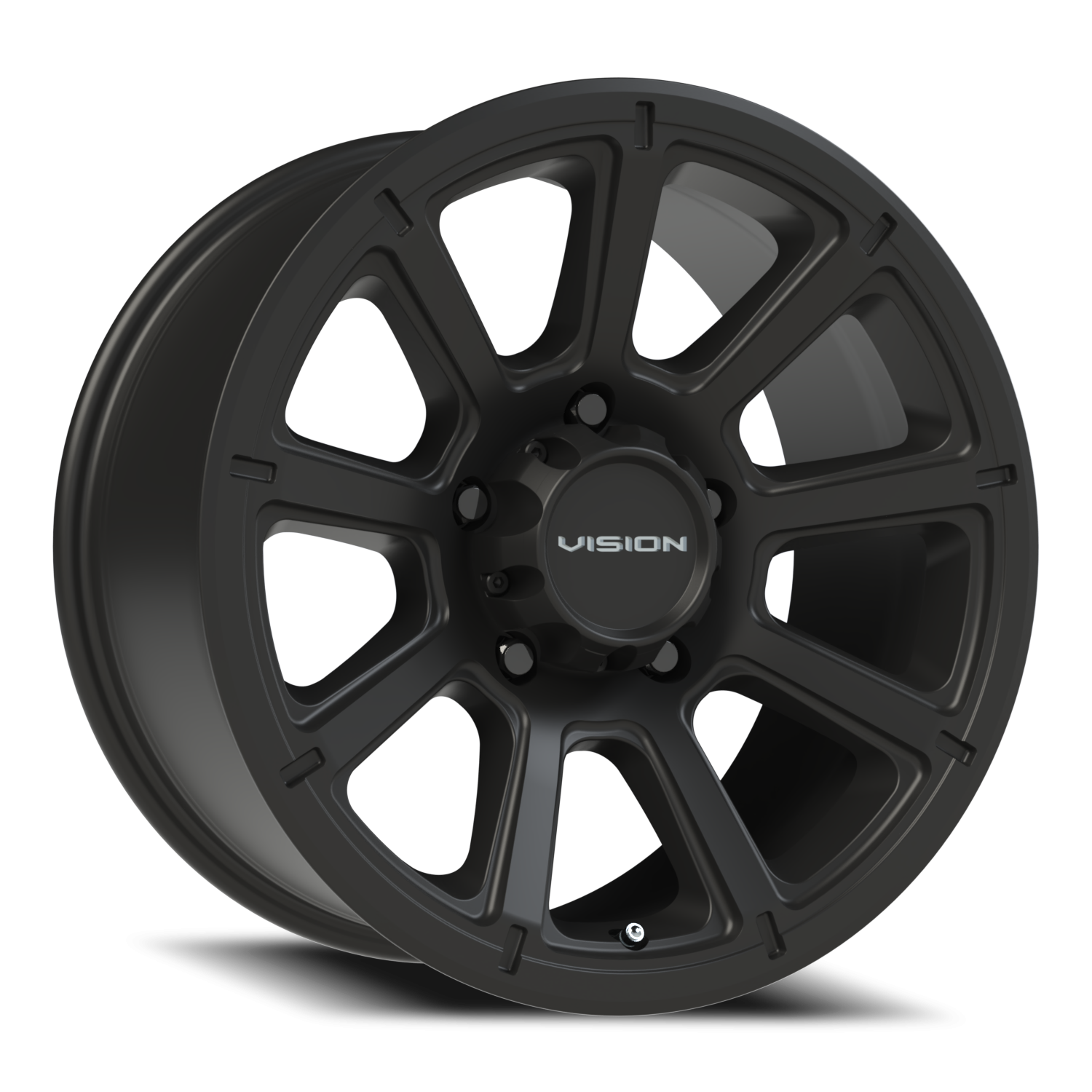 Vision Turbine 18X9 Matte Black Wheel