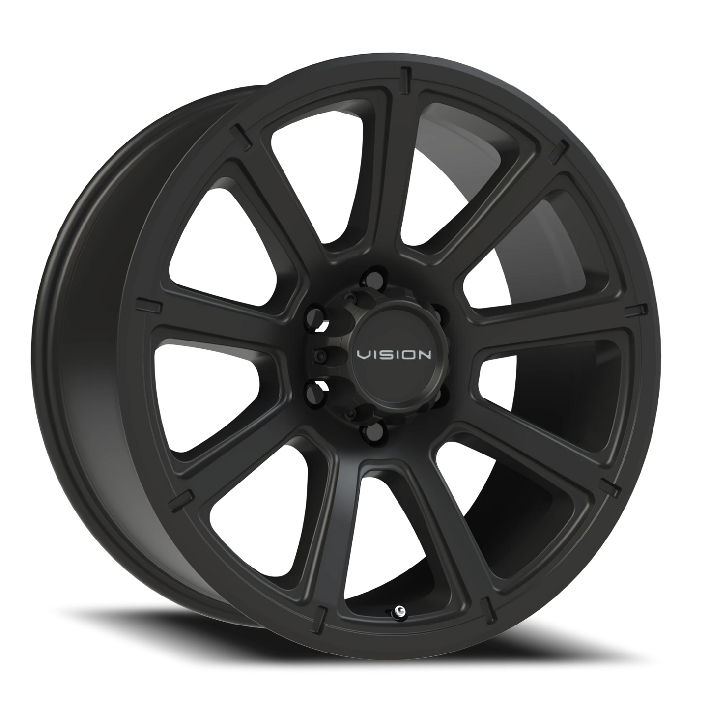 Vision Turbine 20X9 Matte Black Wheel