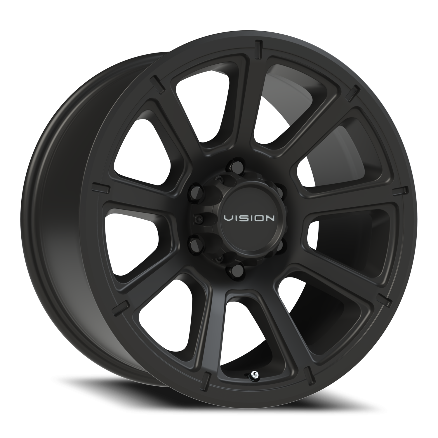 Vision Turbine 18X9 Matte Black Wheel