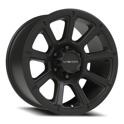 Vision Turbine 18X9 Matte Black Wheel