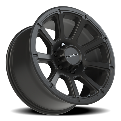 Vision Turbine 18X9 Matte Black Wheel