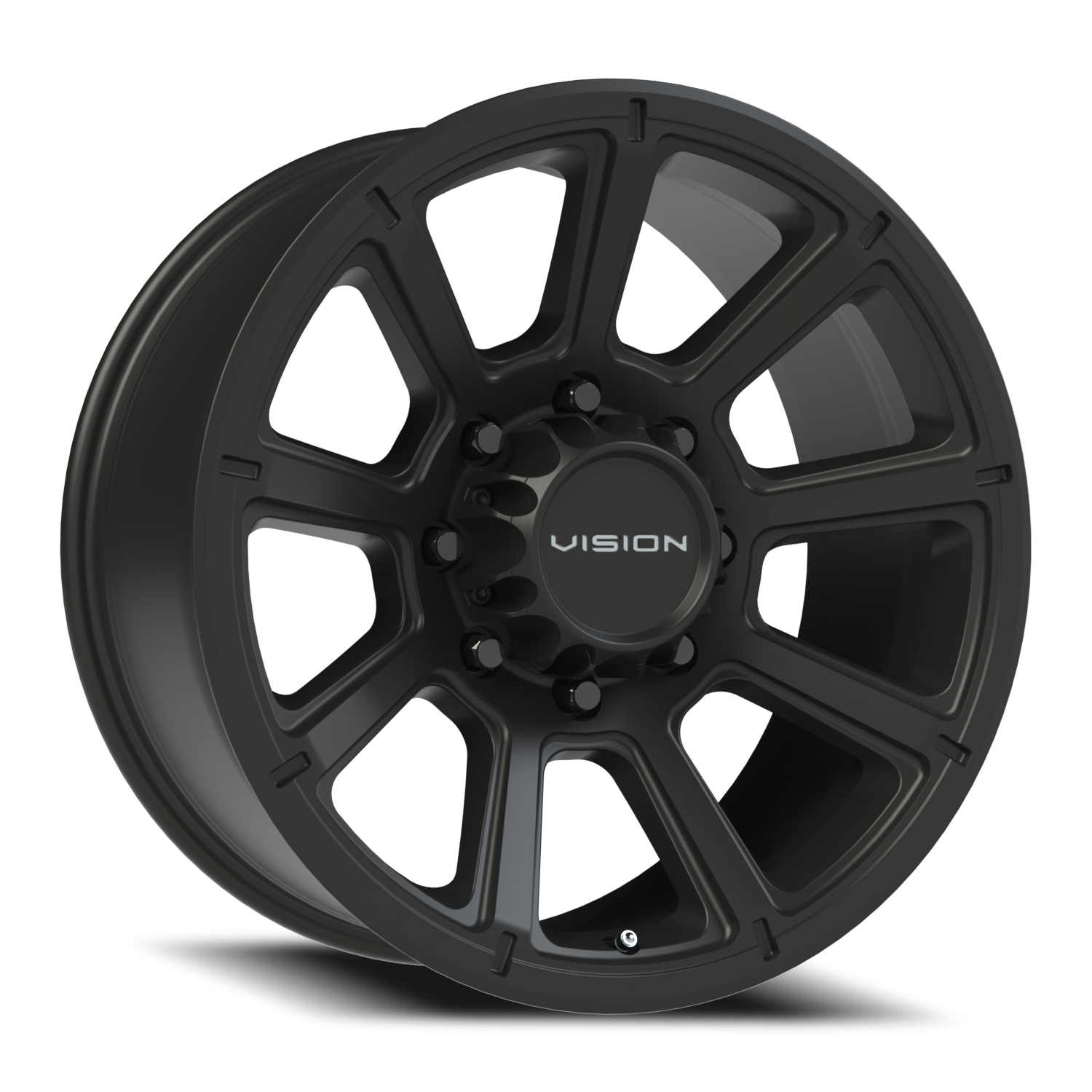 Vision Turbine 20X9 Matte Black Wheel