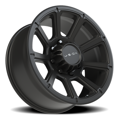 Vision Turbine 20X9 Matte Black Wheel