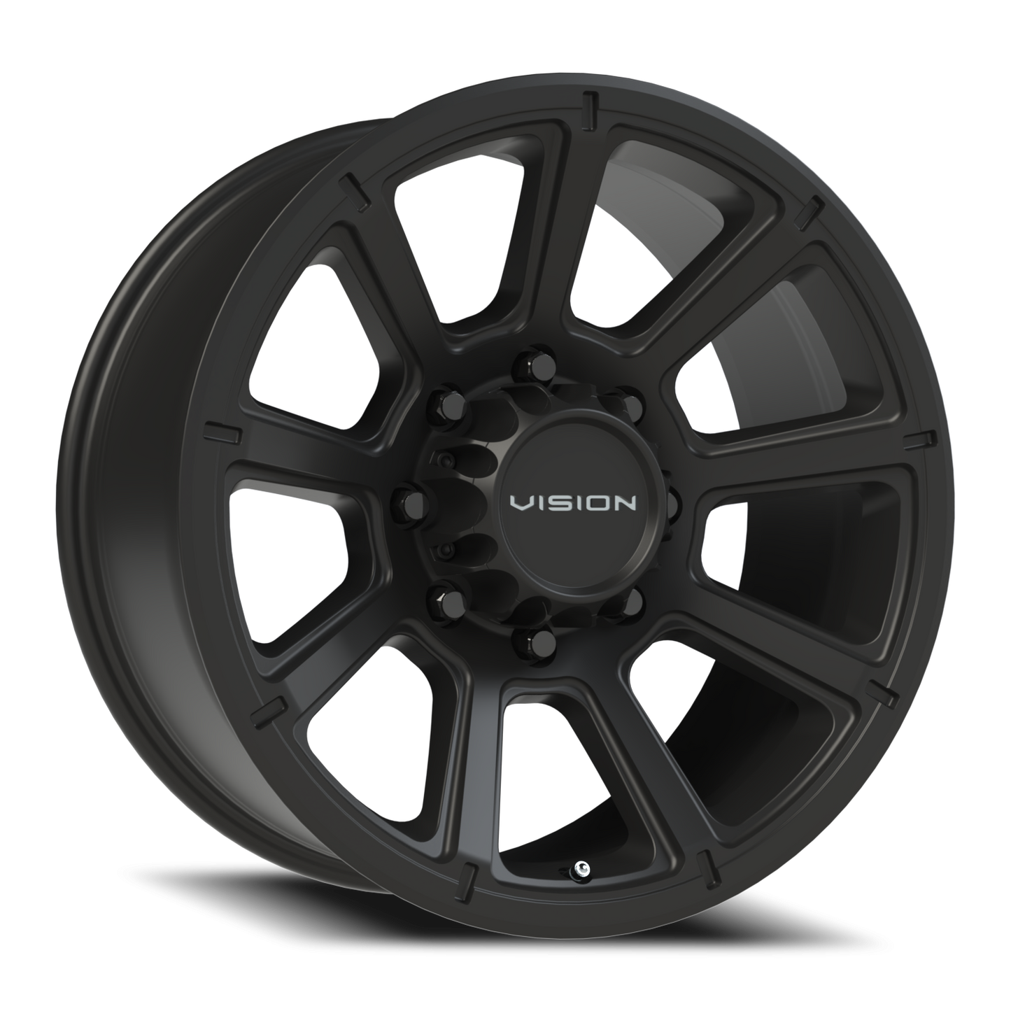 Vision Turbine 20X9 Matte Black Wheel
