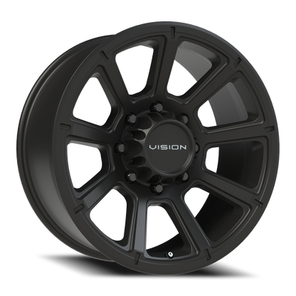 Vision Turbine 20X9 Matte Black Wheel