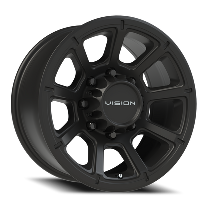 Vision Turbine 17X8.5 Matte Black Wheel