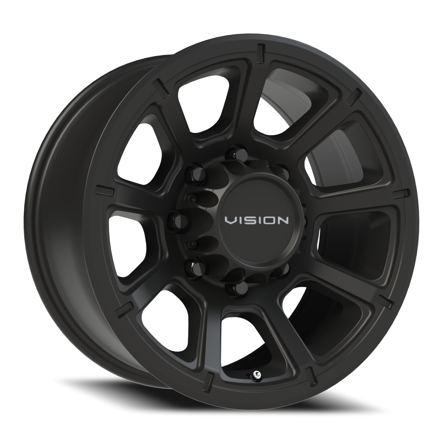 Vision Turbine 17X8.5 Matte Black Wheel