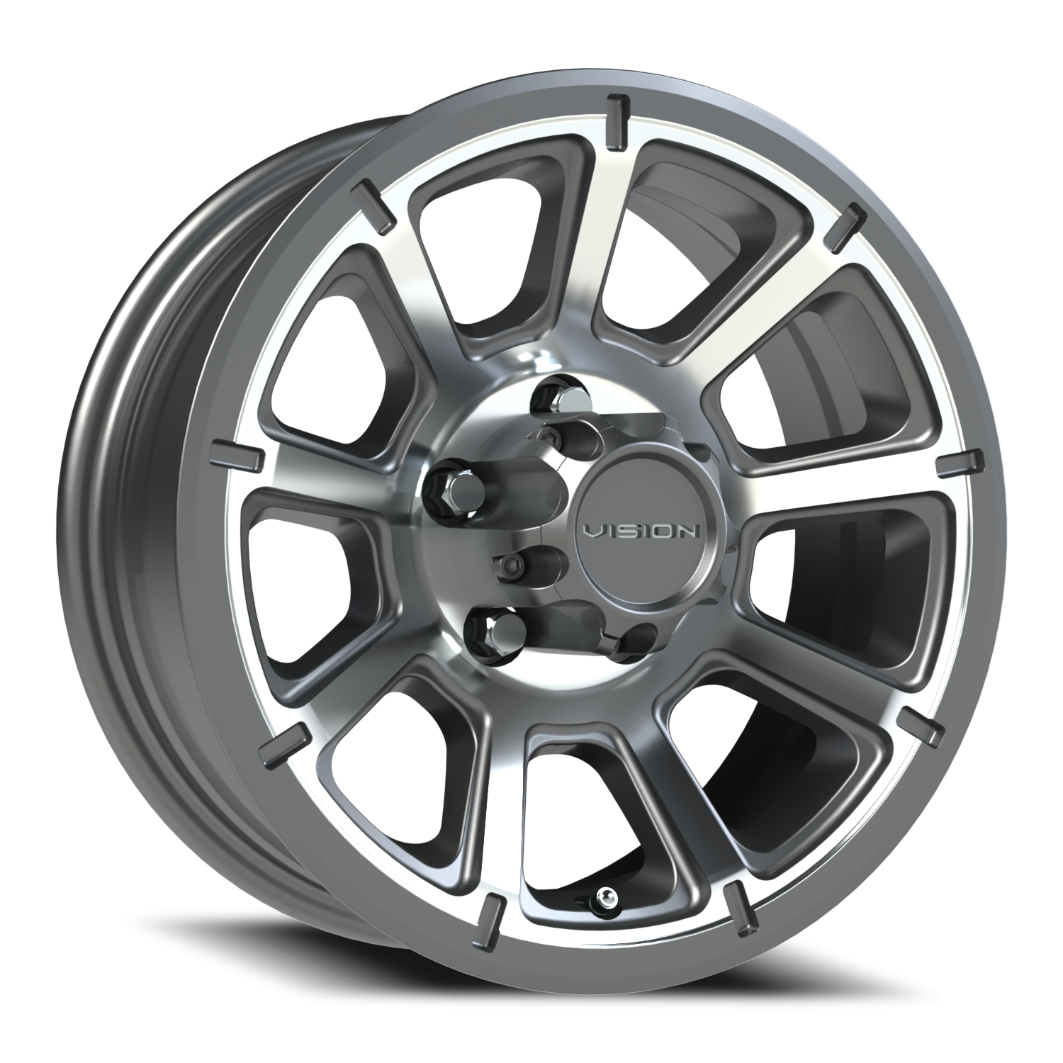Vision Turbine 15X6 Gunmetal Machined Face Wheel