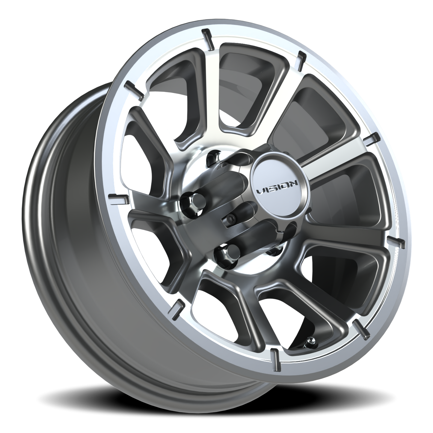Vision Turbine 15X6 Gunmetal Machined Face Wheel