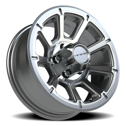 Vision Turbine 15X6 Gunmetal Machined Face Wheel