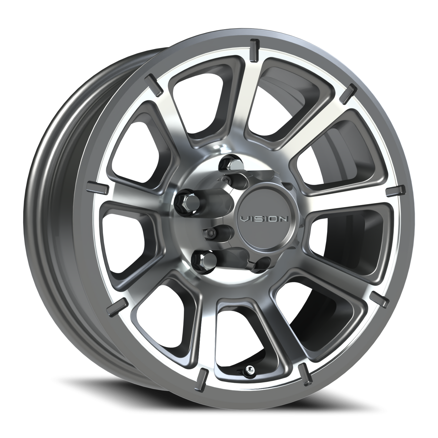 Vision Turbine 15X6 Gunmetal Machined Face Wheel