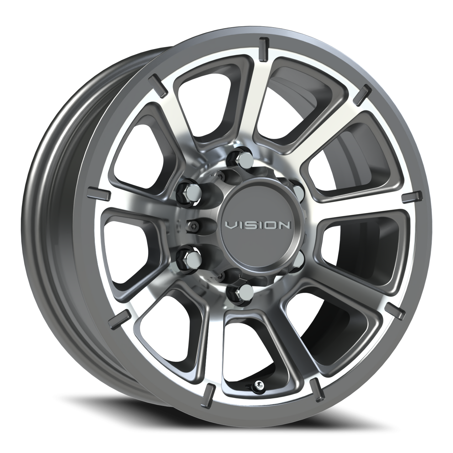 Vision Turbine 15X6 Gunmetal Machined Face Wheel