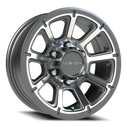Vision Turbine 15X6 Gunmetal Machined Face Wheel